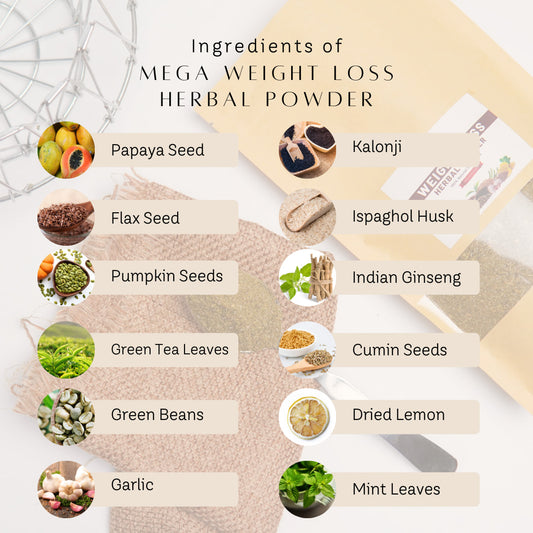 Mega Weight Loss Herbal Powder