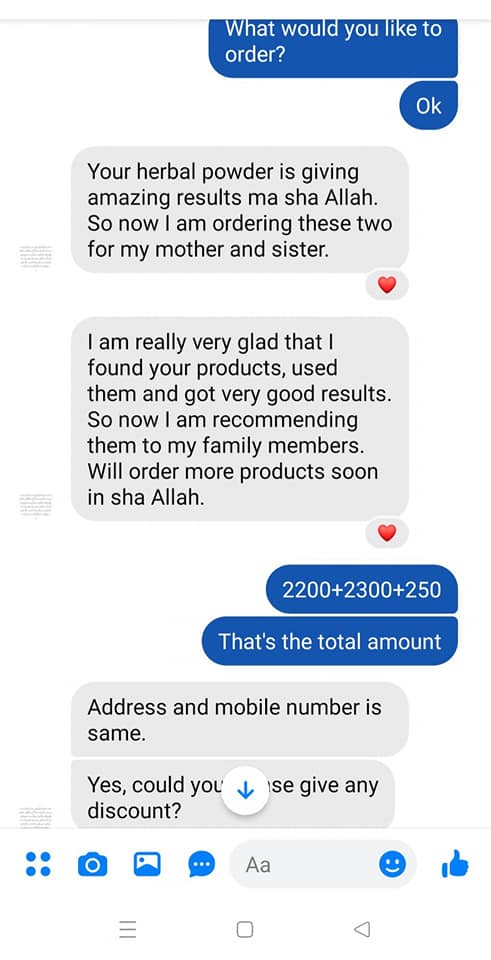 Mega Weight Loss Herbal Powder